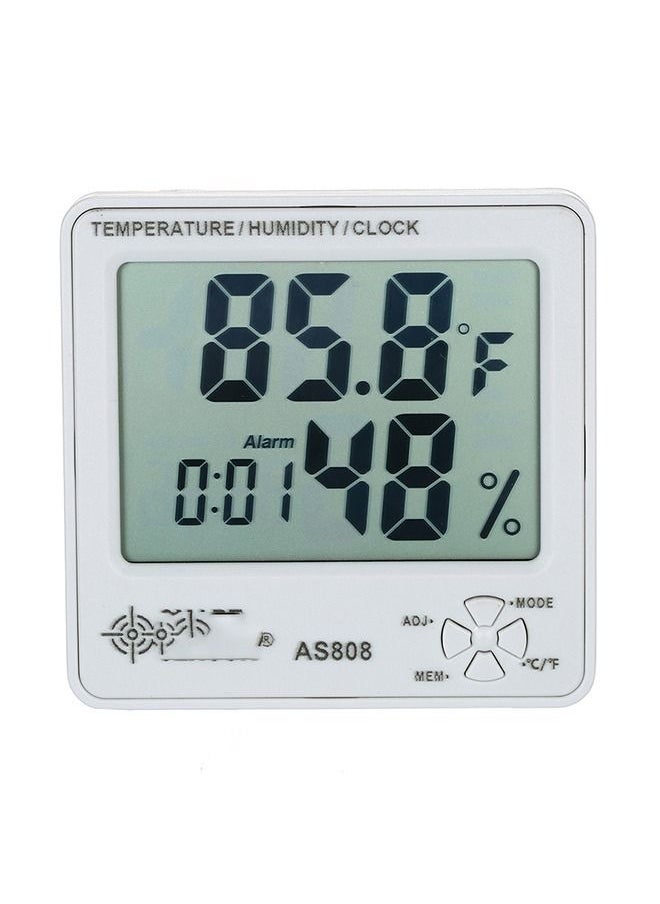 Smart Digital Hygrometer Tester With Calendar And Alarm Clock  - Image 1
