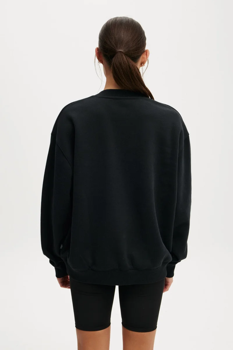 Cotton On  PLUSH CREW SWEATSHIRT for Women | Best Price UAE