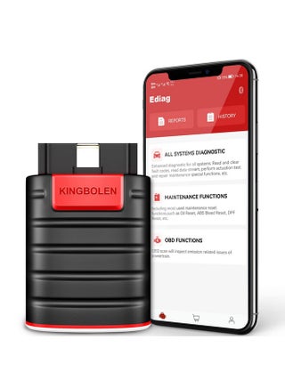 KINGBOLEN Ediag All Systems Obd2 Scanner Bluetooth, Bidirectional OBDII Diagnostic Tool with ECU Coding, Active Test, 15+ Reset Functions, TPMS Reset for iPhone & Android, All Software 1 Year Free - pzsku/ZD34F60AFDB7A57848DEAZ/45/_/1740982914/270cedb4-80eb-460d-bb44-c3c9d26a2d93