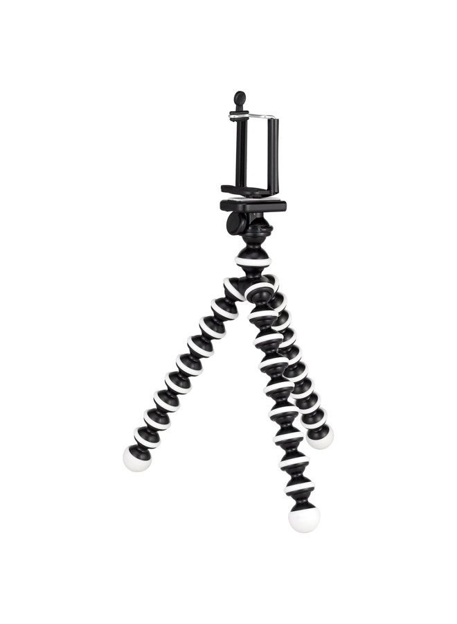 GPX 10 Inch Mini Smartphone Tripod, Includes Smartphone Adapter and Mounting Adapter, Max Height 9.84 Inches (TPD108B), black - Image 3