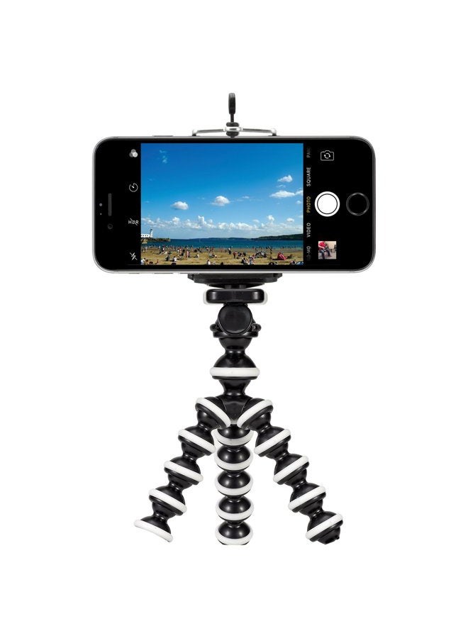 GPX 10 Inch Mini Smartphone Tripod, Includes Smartphone Adapter and Mounting Adapter, Max Height 9.84 Inches (TPD108B), black - Image 5