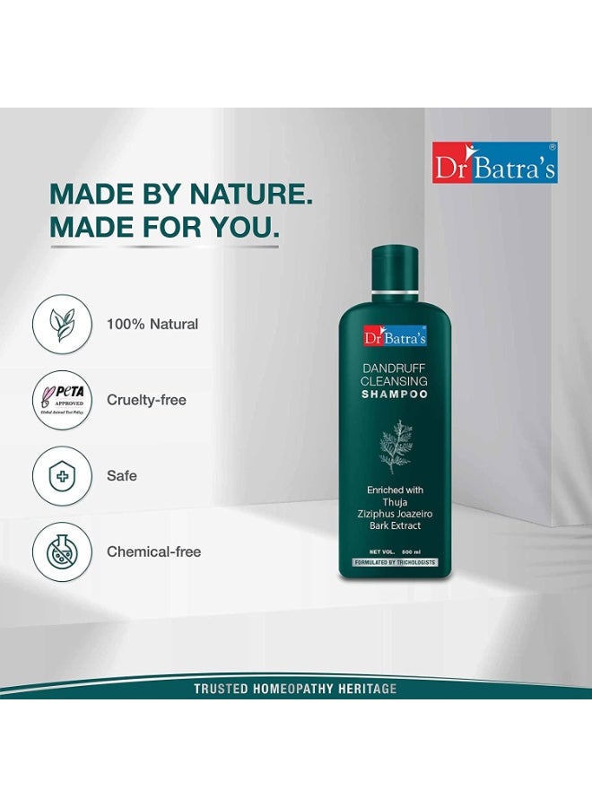 دكتور باترا شامبو د. باترا لتنظيف فروة الرأس من القشرة | مضاد للقشرة، بتركيبة طبية | يساعد على إزالة القشرة وتهدئة حكة فروة الرأس | للرجال والنساء (500 مل) - Image 3