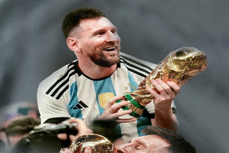 LAMRON Lamron Hanging Fabric Messi Greatest Ever Flag Basic 18 x 27 inches  - Image 4