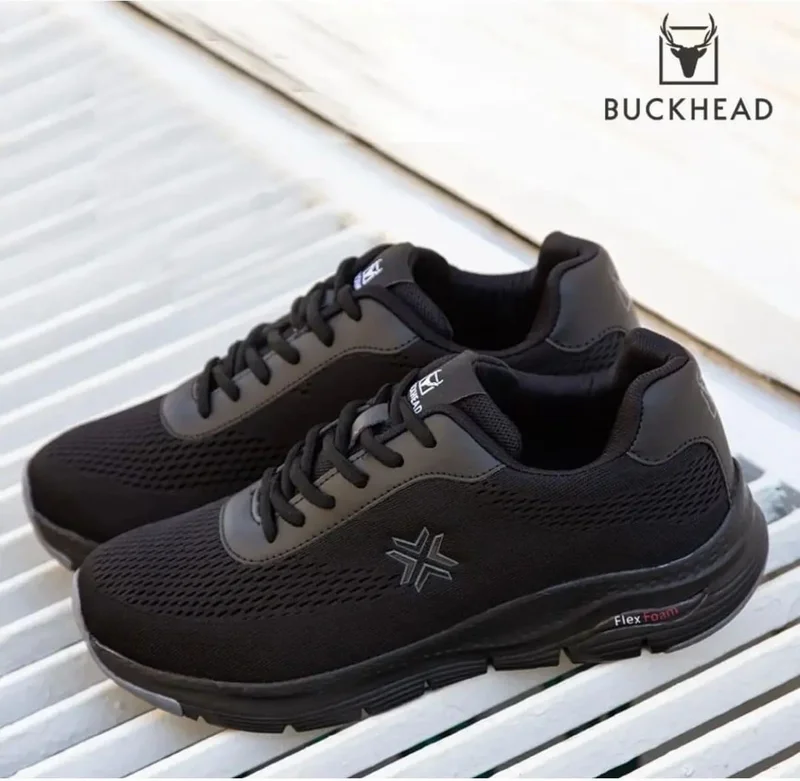 باكهيد 4321 Timar Black Men's Comfort Sneaker Sports Shoes V5