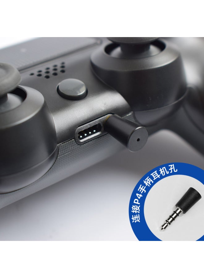 P4 Bluetooth Audio Transmitter Receiver Converter Ps4 Game Controller 4.0 Bluetooth Headset Adapter Digital Computer Gamepad-Product Color:Black  - Image 4