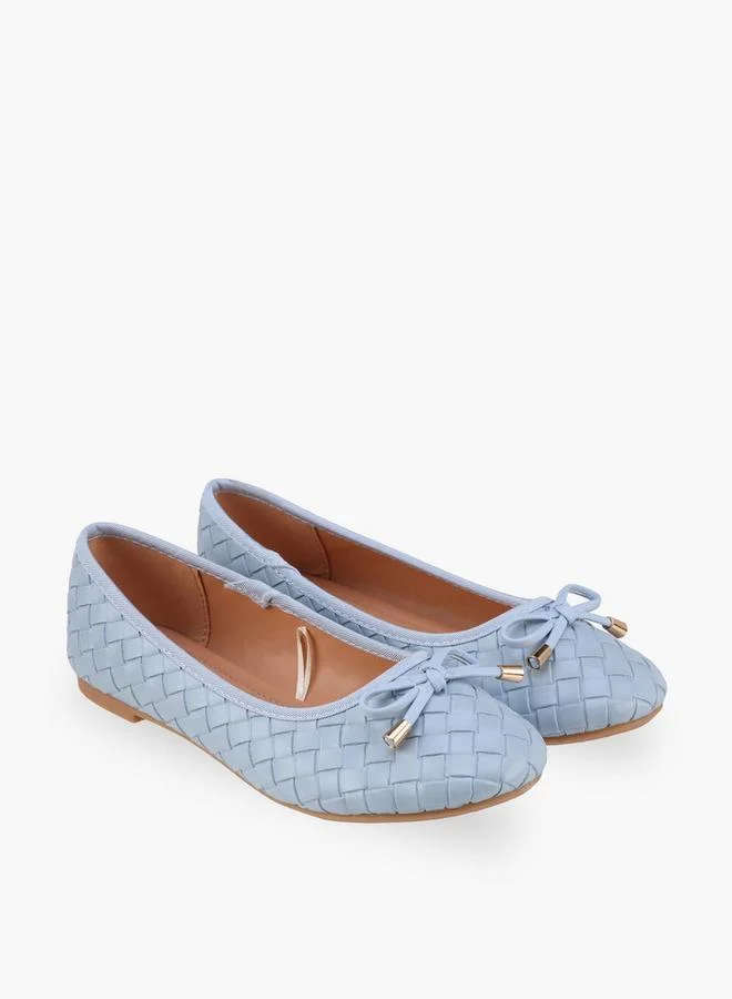 Flora Bella By Shoexpress Flora Bella Girls Bow Accent Ballerina Shoes