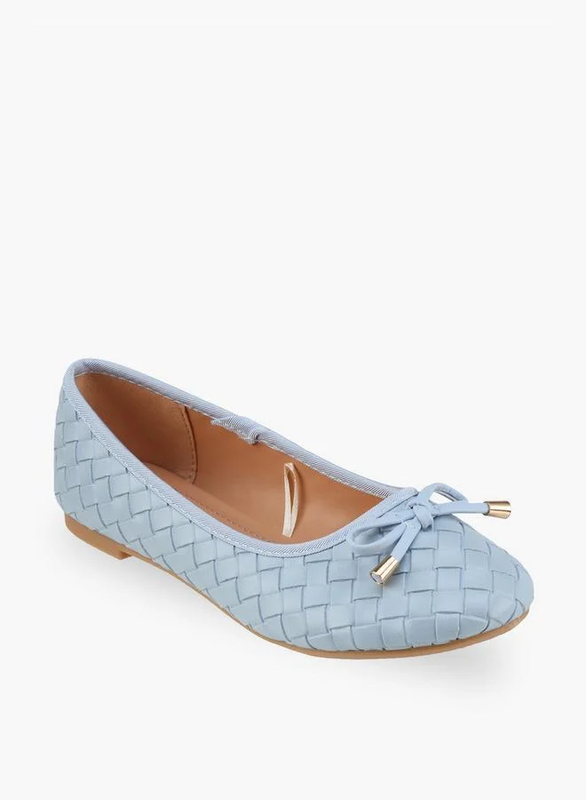 Flora Bella By Shoexpress Flora Bella Girls Bow Accent Ballerina Shoes