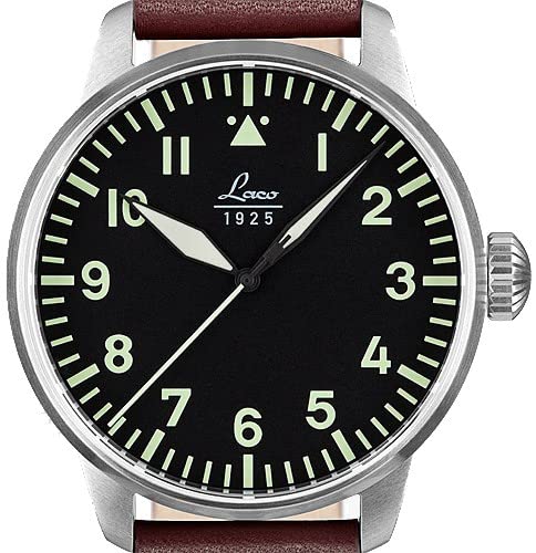 Laco ساعة لاسوغسبورغ للرجال التناظرية الأوتوماتيكية مع سوار جلد 861688 - Image 2