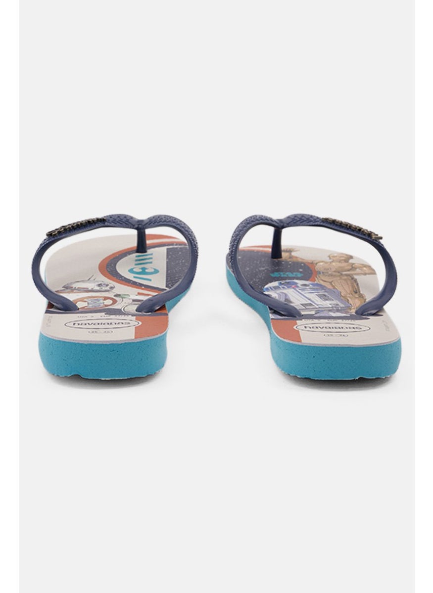 havaianas - Men Star Wars Slip On Slippers, Blue Combo - Image 1