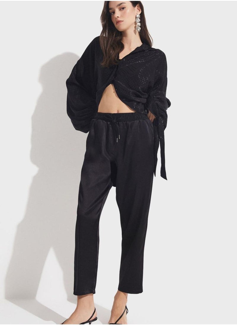 جون بنطلون بخصر مرتفع - Image 5