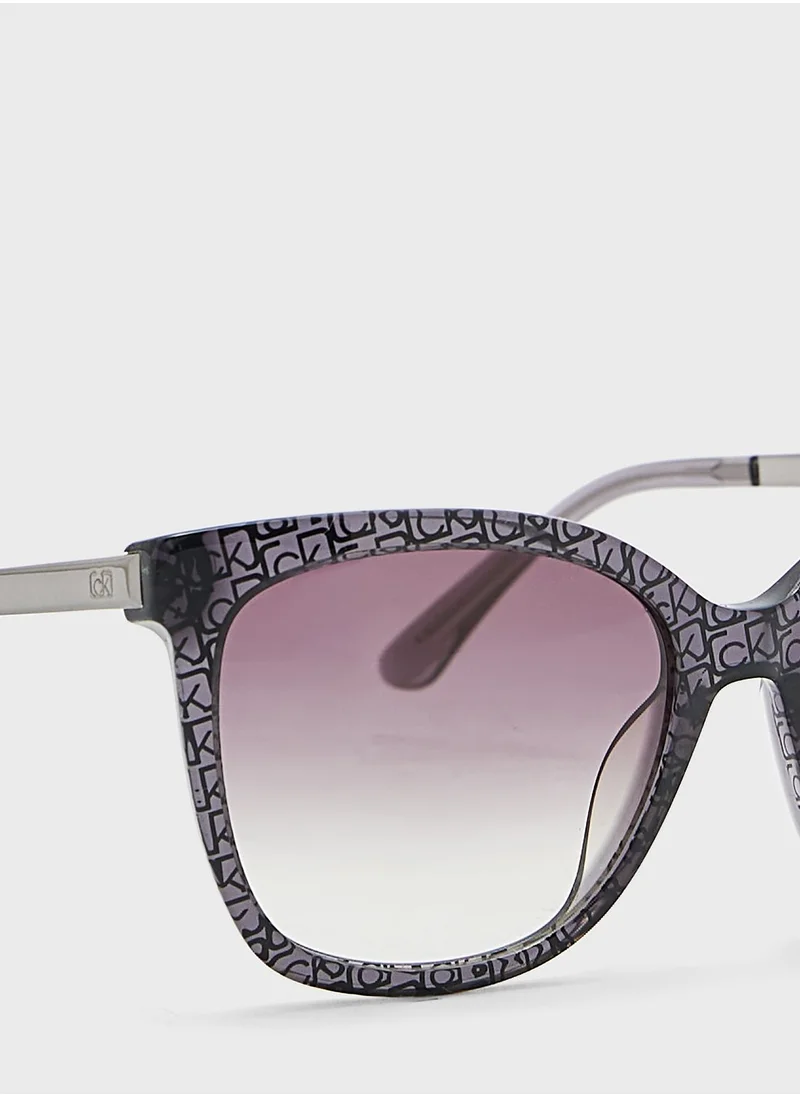 CALVIN KLEIN Square Shape Sunglasses