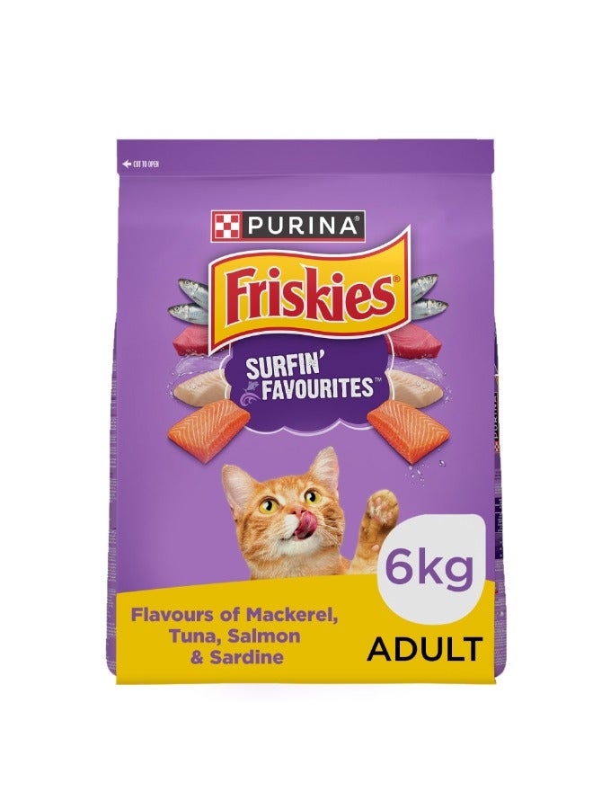 Purina Friskies Friskies With Flavors Of Mackerel Tuna Salmon and Sardine Cat Food - Image 1