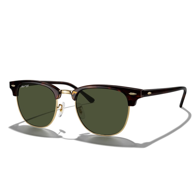 MERRY'S Classic Square Semi-Rimmed Polarized Sunglasses for Men Women S6016 - Image 2