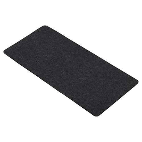PATIKIL 24"x12" Desk Mat Protector, Felt Dual Side Mouse Pad Writing Mat for Office Home, Gray - Image 1