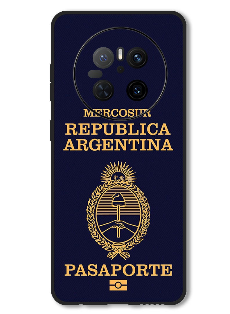 Theodor Case Compatible with Huawei Mate 70 Protection Shockproof Bumper Cover Argentina Passport - Image 1