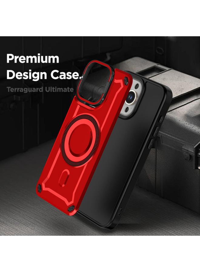 S-TOP Case For iPhone 14 Pro Max MagSafe PC Phone Case with Lens Holder - Image 5