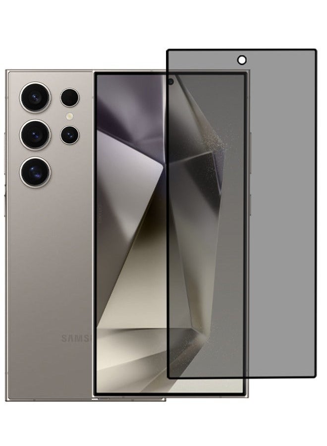 CATANES [Samsung Galaxy S24 Ultra] Privacy Screen Protector 9H Full Coverage Screen Tempered Glass Anti-Spy Bubble Free Case Friendly Screen Protector