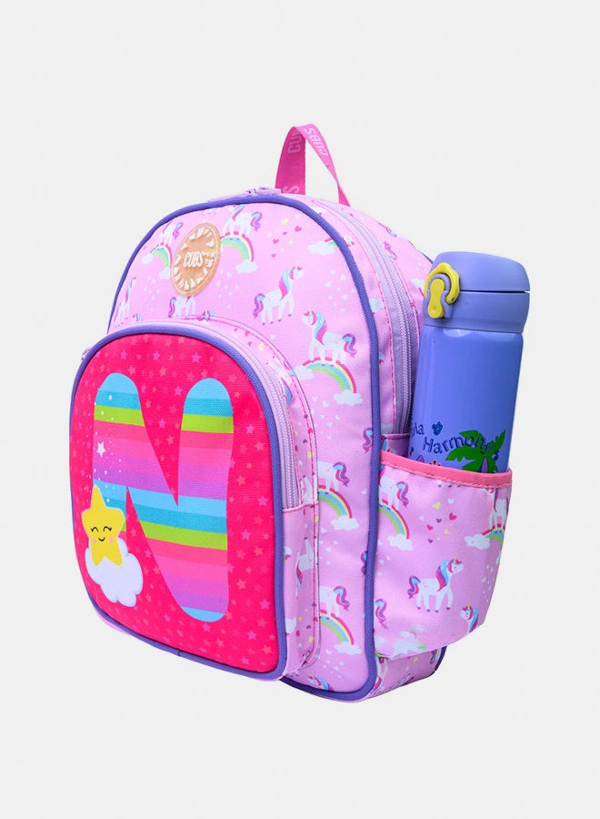 CUBS Nursery Pink Unicorn Letter N Bag - Image 2