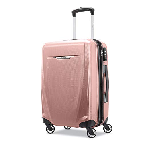 Samsonite Winfield 3 DLX Hardside Luggage with Spinners, Carry-On 20-Inch, Rose - Image 1