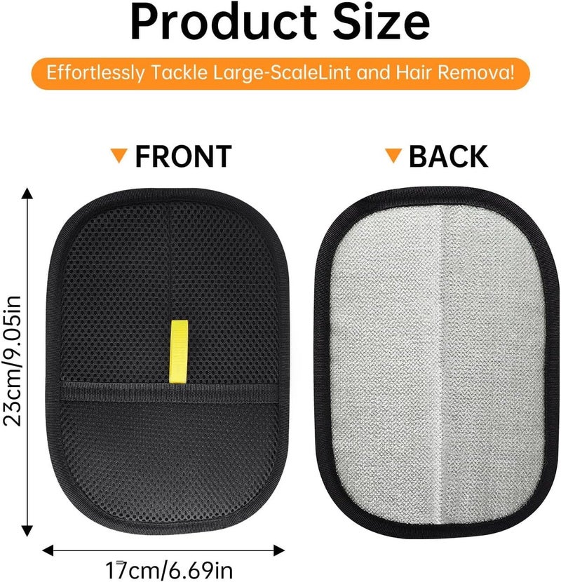 Fayby Static Pet Hair Remover Glove, Reusable Electrostatic Pet Cat Dog Hair Removal Grooming Brush (1 Psc) - Image 2