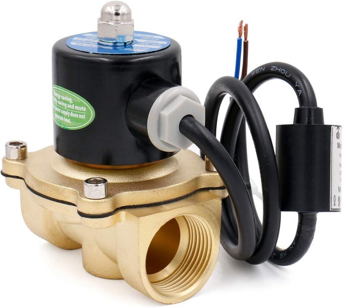 Brass Electric Solenoid Valve, 2W-250-25J, PT1'', AC220V, Normally Closed