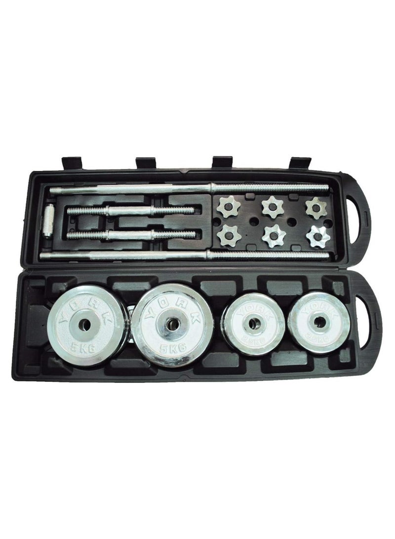 بونكا اثقال تمارين 50 كيلو اسود , دمبل مطلي لعدم الانزلاق - Image 4