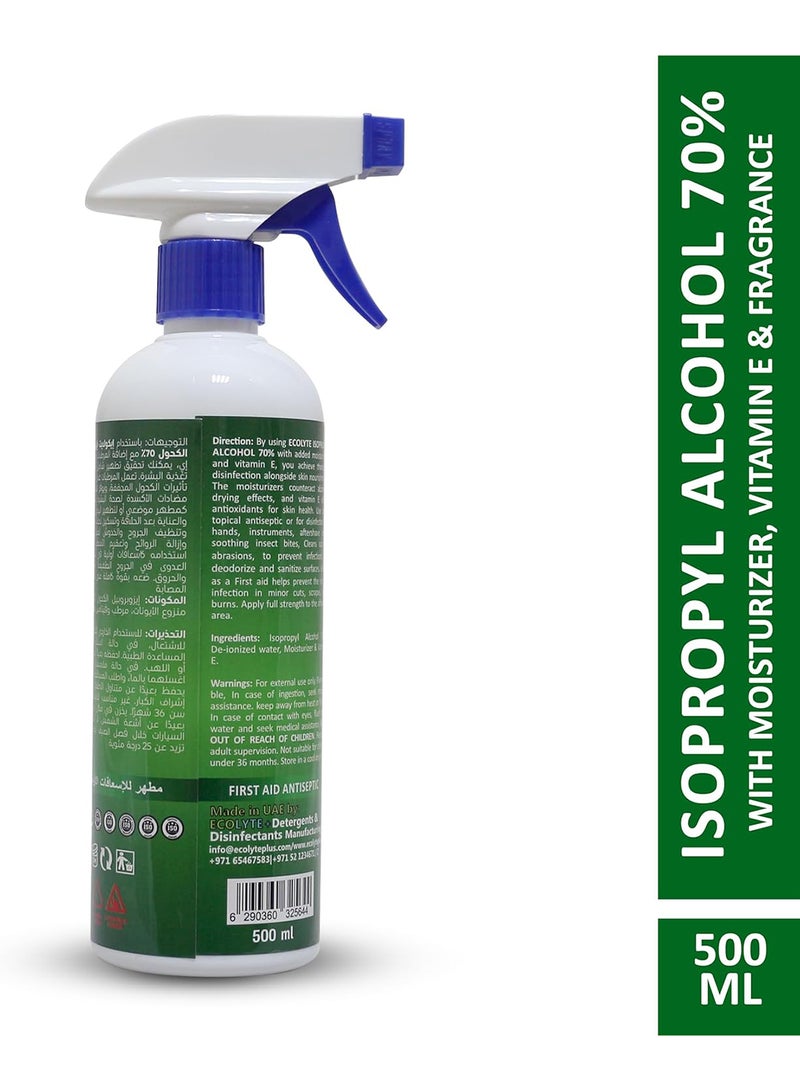ECOLYTE+ Isopropyl Alcohol 70% Disinfectant Spray - Image 2