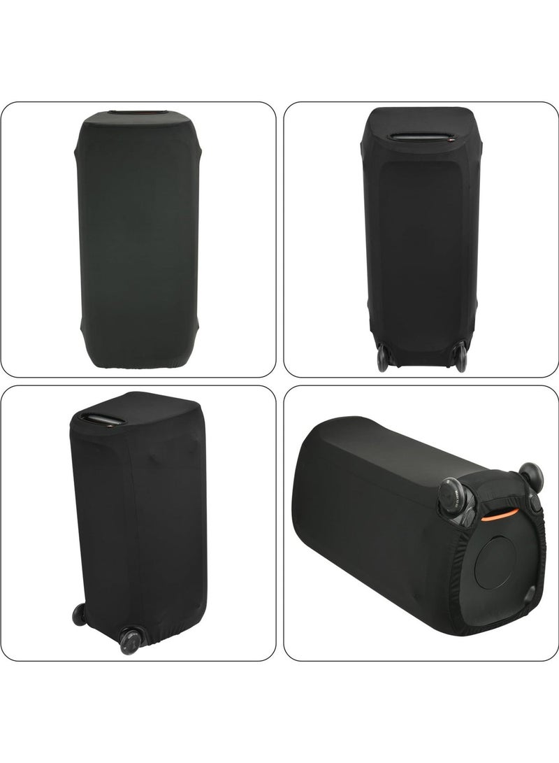غطاء الغبار حالة واقية لـ JBL Partybox 310 / Stage 320 المحمولة مكبر صوت الحزب تمتد غطاء مكبر صوت حالة الغبار مع مرنة الفرقة مكبر صوت حالة انزلاق الأكمام - Image 4