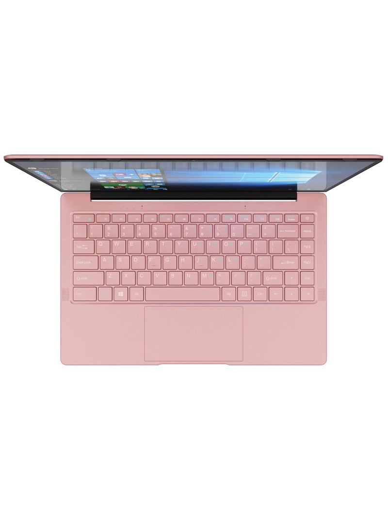 MOLEWHALE Laptop With 14 Inch Display, Celeron N3710 Processor/8GB RAM/256GB SSD/Intel HD Graphics English/Arabic Soft Pink - Image 4