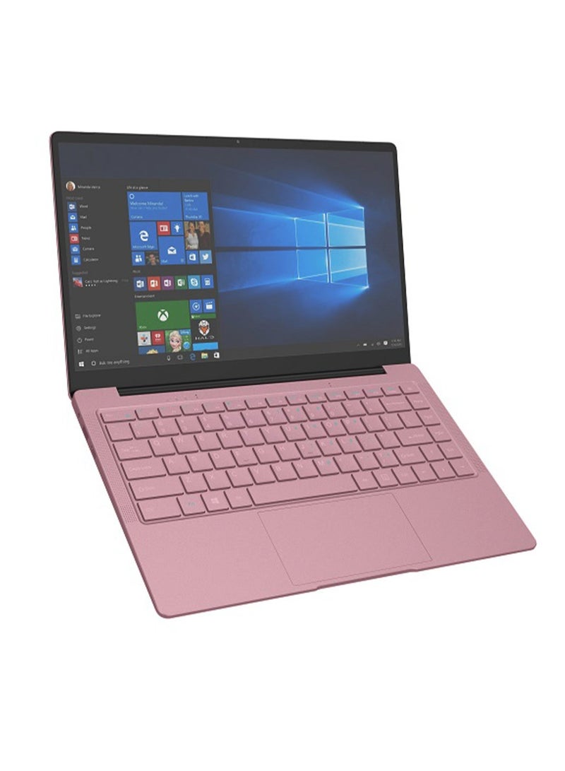 MOLEWHALE Laptop With 14 Inch Display, Celeron N3710 Processor/8GB RAM/256GB SSD/Intel HD Graphics English/Arabic Soft Pink - Image 3