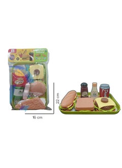 Generic Hamburger Making Set Toy Play 