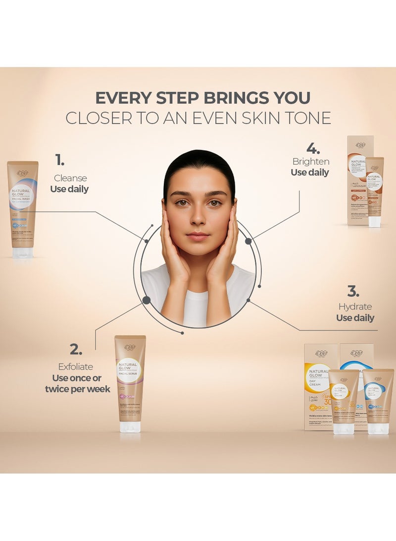 Eva غسول وجه طبيعي للبشرة المختلطة مع إشراقة طبيعية - Image 5