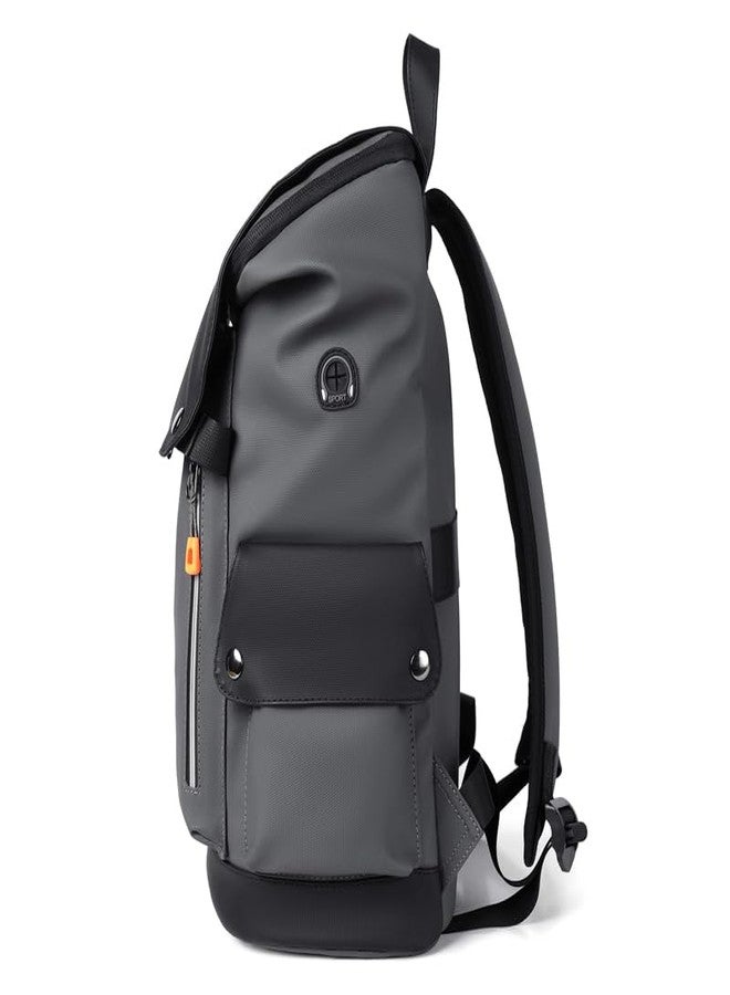 ristoss Frontier backpack PU Fabric Zipper Closure Type with 30 Liter Capacity Bag_1016_green - Image 3