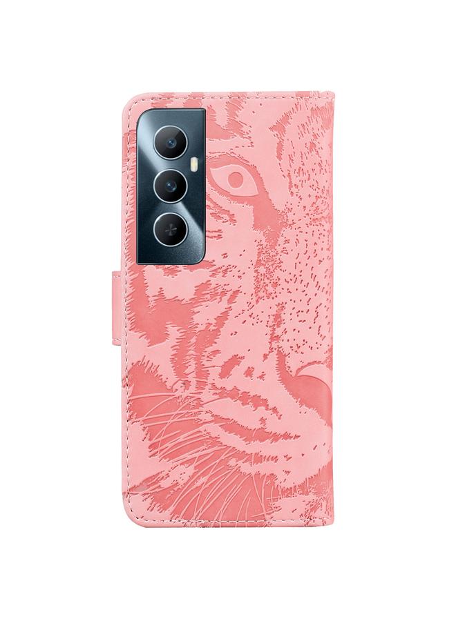 S-TOP Case For Realme C65 4G Tiger Embossing Pattern Flip Leather Phone Case - Image 3