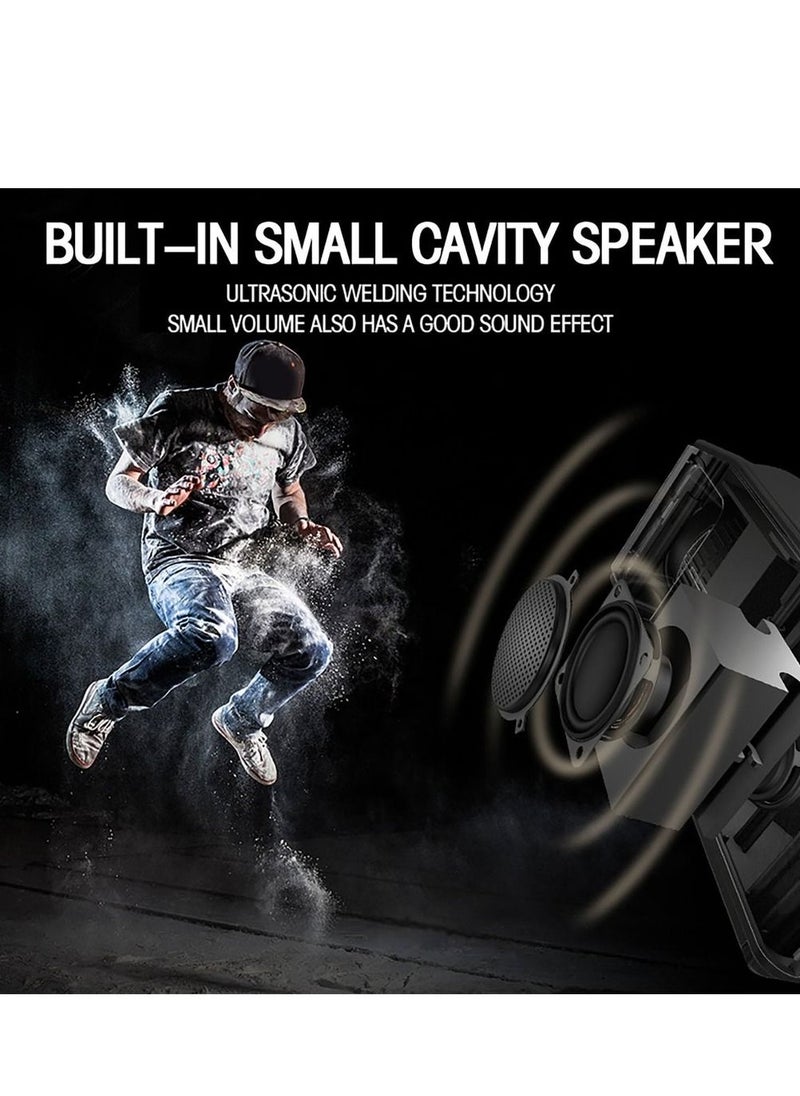 Mini YT500 Projector With Corded Same Screen High-speed Picture Built-in Composite Diaphragm Speaker Portable LED Projector