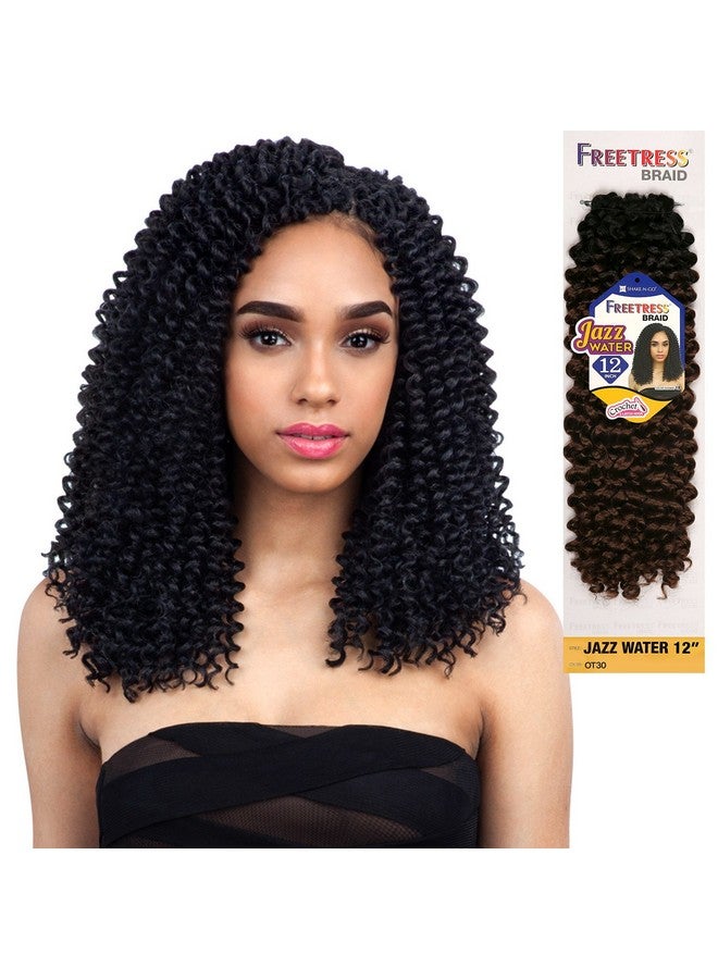 Freetress Multipack Deals! Freetress Synthetic Hair Crochet Braids Jazz Water 12" (6Pack 1B) - Image 3