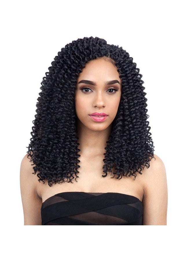 Freetress Multipack Deals! Freetress Synthetic Hair Crochet Braids Jazz Water 12" (6Pack 1B) - Image 1