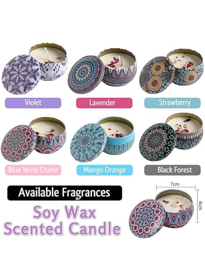 Long Lasting Fragrance Soy Wax Candles (Pack of 1) - Image 3