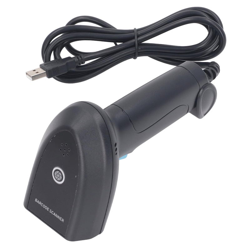 ماسح الباركود CCD السلكي USB مصنوع بدقة للاستخدام في المستودعات والسوبرماركت - Image 3