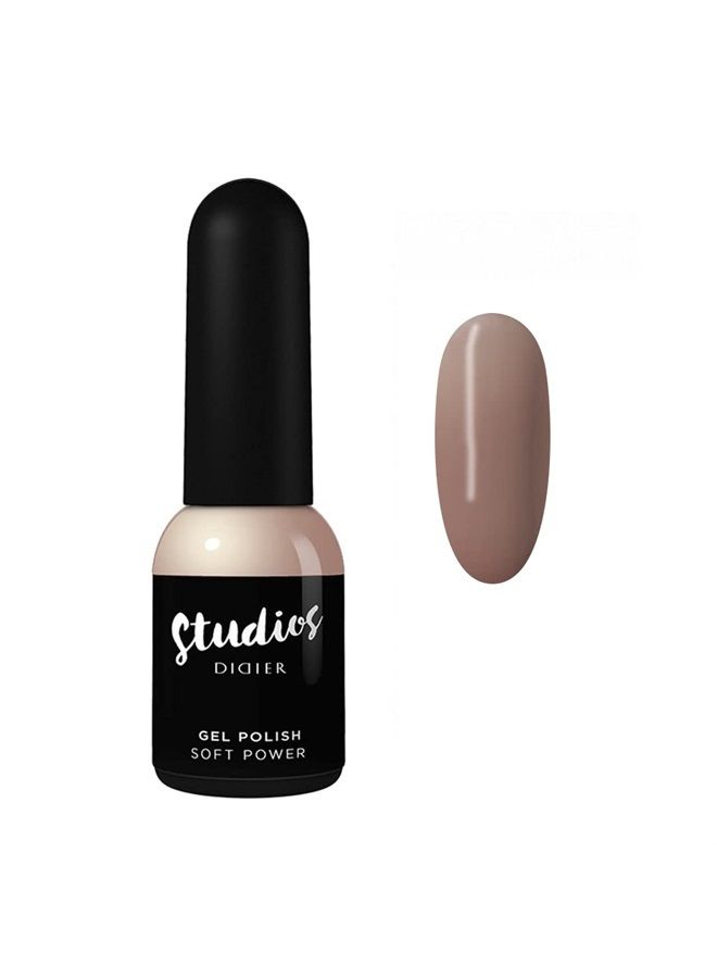 DIDIER LAB Studios Gel Polish Soft Power - Professional Manicure Pedicure Products - Rich Pigment for Complete Nail Coverage - Flawless Shine -Suitable for Beginners - For UV Lamp - Gift for Women - Image 1