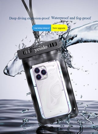جراب هاتف مقاوم للماء ، جراب هاتف عائم مقاوم للماء لهاتف iPhone 16 15 14 13 12 11 Pro Max XS Max ، Samsung S24 S23 Ultra للهواتف الكبيرة حتى 6.8 بوصة ، جراب هاتف عائم مقاوم للماء IPX8 حبل قابل للتعديل [حبل قابل للتعديل] - أسود - pzsku/ZD35212830D7483A6318CZ/45/1750399727/4878ddab-e598-4469-bfc9-25dee8b80dcc