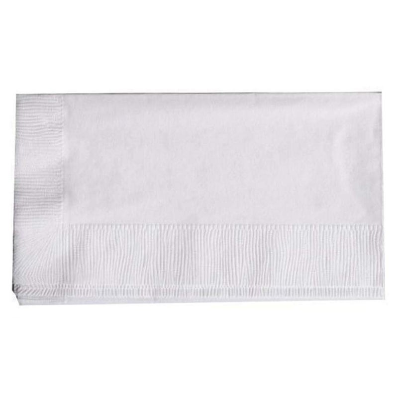 Perfect Stix Bell Marque White Dinner Napkin-300 2-Ply White Dinner Napkins, 0.1" Height, 17" width, 15" Length (Pack of 300) - Image 2
