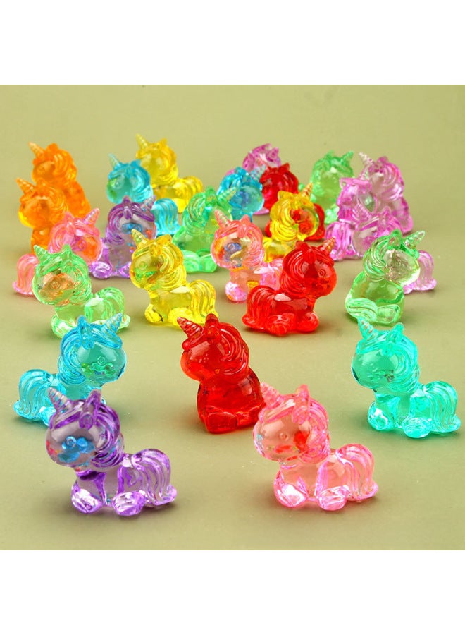 Children's Crystal Gem Toy Archaeological Digging Puzzle Handmade Beaded Game Treasure Colorful Plastic Cartoon Animals-Color:4 Fruit Series - Image 4