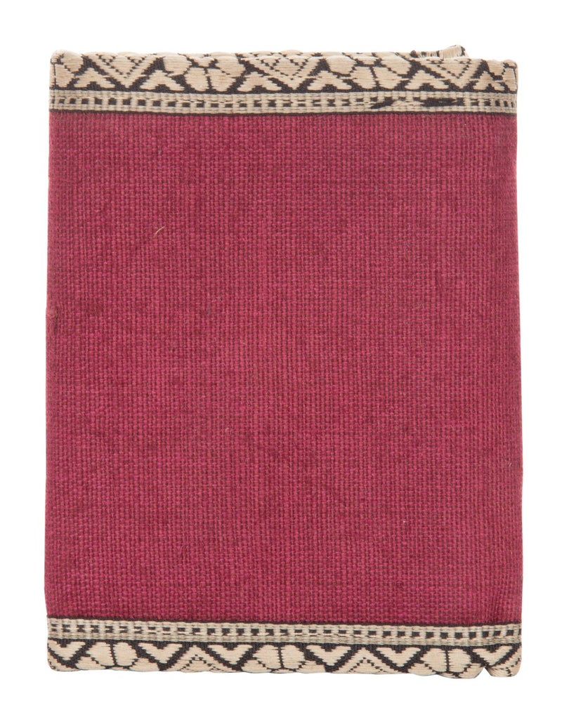 Jute Cottage Eco-Friendly Women Maroon Wallet - Image 2