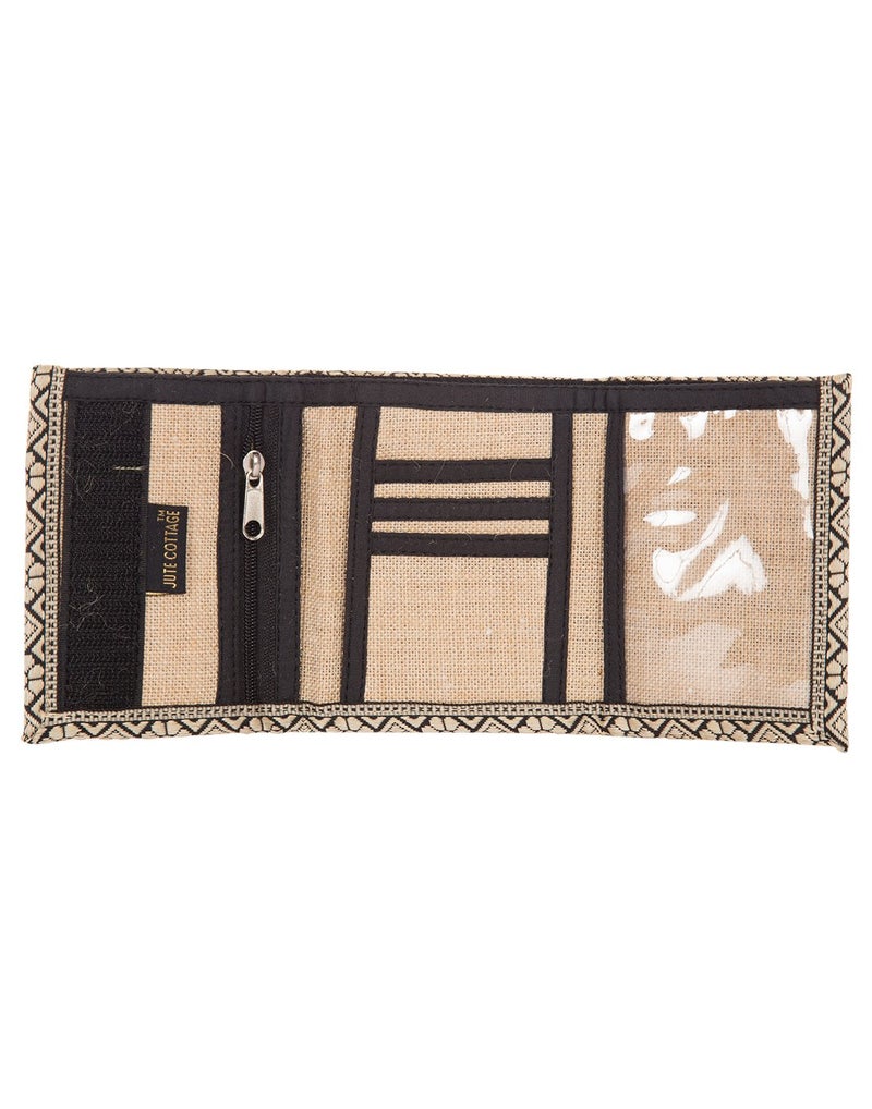 Jute Cottage Eco-Friendly Women Maroon Wallet - Image 5