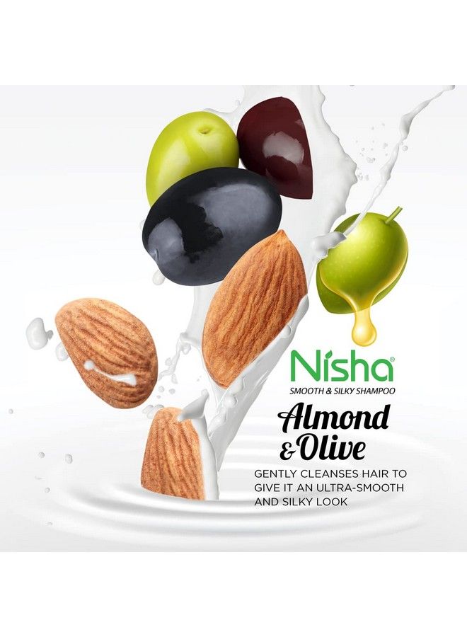 Nisha شامبو شعر ناعم وحريري طبيعي 180 مل - Image 5