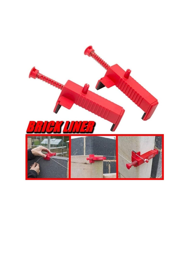Asusual Brick Liner Runner Wire Drawer Bricklaying Tool Fixer for Building Construction  - Image 3