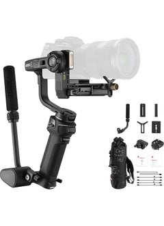 زيون ZHIYUN Weebill 3S Combo 3-Axis Gimbal Stabilizer for DSLR and Mirrorless Camera Compatible with Sony Nikon Canon Panasonic Lumix Extendable Sling Grip Integrated Fill Light Pd Fast Charge-Multicolor  - Image 1