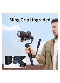 زيون ZHIYUN Weebill 3S Combo 3-Axis Gimbal Stabilizer for DSLR and Mirrorless Camera Compatible with Sony Nikon Canon Panasonic Lumix Extendable Sling Grip Integrated Fill Light Pd Fast Charge-Multicolor  - Image 3
