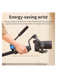 زيون ZHIYUN Weebill 3S Combo 3-Axis Gimbal Stabilizer for DSLR and Mirrorless Camera Compatible with Sony Nikon Canon Panasonic Lumix Extendable Sling Grip Integrated Fill Light Pd Fast Charge-Multicolor  - Image 4